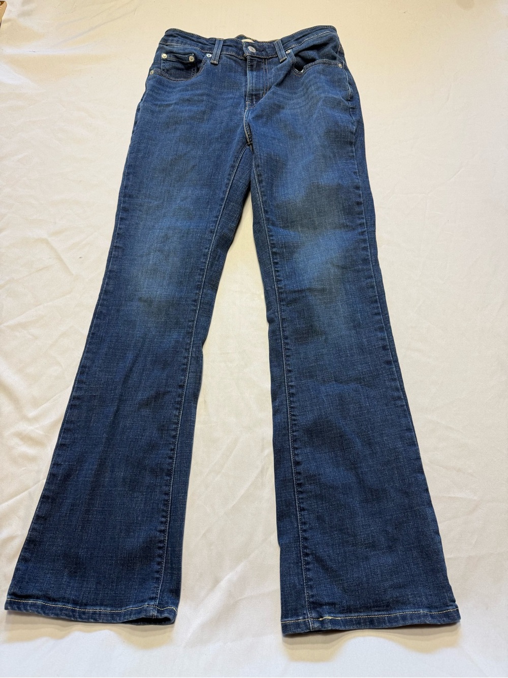 Levi's Dark Blue Flared Jeans